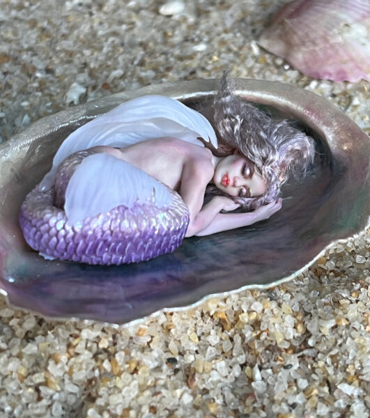 Series 5A FITA Mermaid Sleeping in Abalone Shell